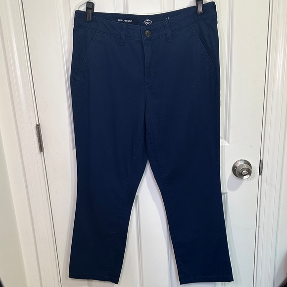 St John’s Bay Navy Chinos Size 12 petite - Picture 3 of 8
